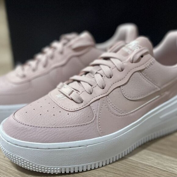 Nike AF1 PLT.AF.ORM🔥New Women Pink/White Casual Shoes DJ9946 602 - Picture 1 of 9